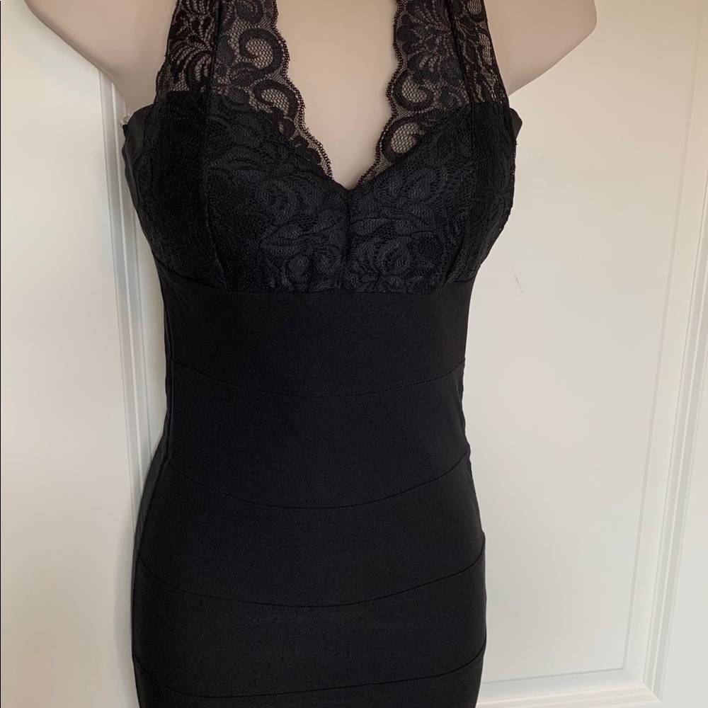 NWT Small Lace Padded Bust Bandage Dress - Picture 8 of 14